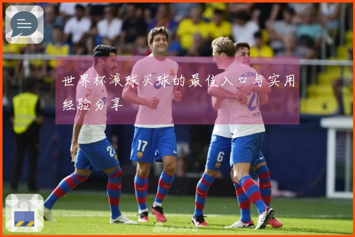 世界杯滚球买球的最佳入口与实用经验分享