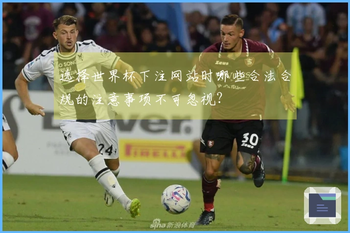 选择世界杯下注网站时哪些合法合规的注意事项不可忽视？