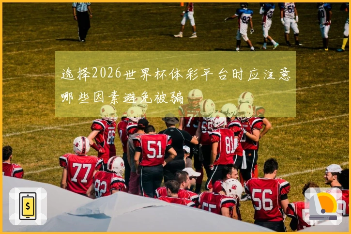 选择2026世界杯体彩平台时应注意哪些因素避免被骗