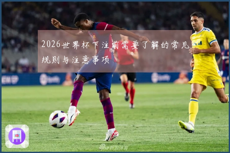 2026世界杯下注前需要了解的常见规则与注意事项